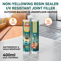 Perekat Ubin Epoxy Glitter Berkilau Warna-warni Tahan Air Anti Jamur Daya Rekat Tinggi Warna Sesuai Pesanan Konstruksi Mosaik