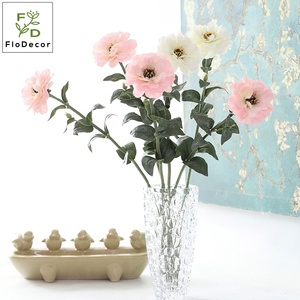 <span class=keywords><strong>Fleur</strong></span> artificielle de marguerite en plastique souple de haute qualité, 59 cm, toucher réel, <span class=keywords><strong>orange</strong></span> et blanche, pour mariage, maison, décoration de la Saint-Valentin - Product Image 3