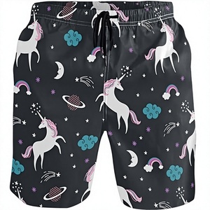 Shorts Deportivos Casuales de Verano para Hombre, de Secado Rápido, con Cordón Ajustable, 100% Poliéster, para Playa y Natación - Product Image 3