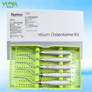 Kit de Implantes Dentales Dentium de Metal para Elevación Cóncava, Compresión Lateral, Aumento de la Densidad Ósea en la Pared Ósea - Product Image 3