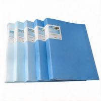 Porte-documents A4 couleur dégradée |   Organisateur de fichiers transparent à pochettes |   Classeur de rangement pour documents, reçus et certificats de bureau