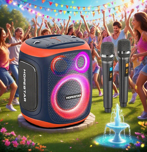 Hopestars A60 Big Outdoor 200W Altavoces amplificados 120W Altavoz portátil inalámbrico de alta potencia Sonido Karaoke Tf Subwoofer Party130 - Product Image 1