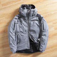Vestes tactiques d'hiver unisexes en softshell multicam imperméables et respirantes, camouflage noir, pour activités de plein air