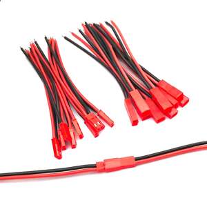 JST SYP 2-poliger Adapter Stecker Buchse PVC-Kabel Silikon Kupfer leiter Haushalts gerät IP67 12V 200mm - Product Image 3