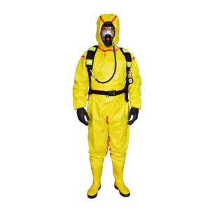 Ropa de protección química pesada, cloruro de polivinilo mercancías peligrosas, monos herméticos - Product Image 6