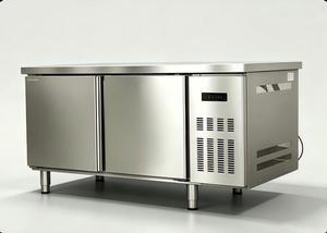 Commercial Undercounter Refrigerator Stainless Steel Chiller Freezer <b>Kitchen</b> <b>Prep</b> Fridge for Restaurant Hotel F05TG Complies Wit - Product Image 4