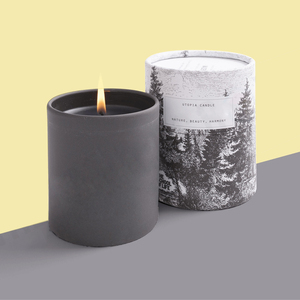 Boîte de tube de cylindre en carton de luxe personnalisée pot de bougies de tube de papier d'emballage rond - Product Image 2