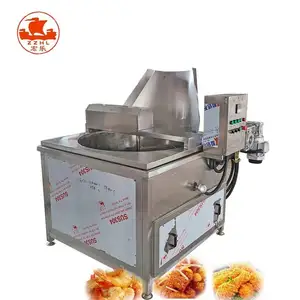 Machine à frire les falafels de vente chaude Friteuse automatique d'oignons et d'ail automatisée commerciale en profondeur