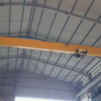 Grue à poutre simple électrique industrielle robuste Oulange, portée 5 m, hauteur de levage 9 m, motorisée, origine Shandong