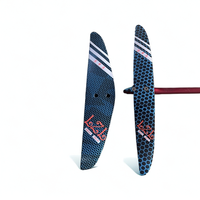 Planche hydrofoil en fibre de carbone pour le surf et le wake foiling, haute résistance, légère, pont en EVA non motorisé, sports nautiques