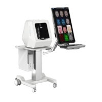 Nouvelle technologie avancée, analyseur professionnel de la peau du visage, Machine à images, ia, pour acné, taches, sensibilité, rides