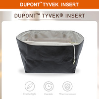 Sac fourre-tout en papier DuPont personnalisé avec logo, imperméable, pour le marché des cadeaux et l'extérieur