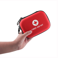 Mini trousse de premiers soins médicaux EVA personnalisée pour le ménage voyage survie urgence Mini boîte pour le sport camping randonnée sac à dos 24 en 1