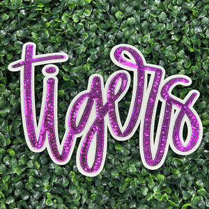 Designer Patches for Clothes <strong>Alphabet</strong> Iron-on <strong>Custom</strong> Embroidered Letters Sequin Patches - Product Image 1