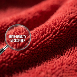 Échantillon Gratuit Serviettes Microfibres Bouclées Double Face 60x90 600gsm Super Absorbantes pour Séchage Automobile et Lavage de Voiture - Product Image 2