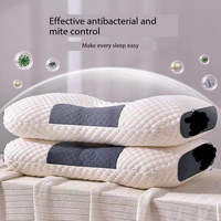 Oreiller de massage 3D en forme de cube d'eau de haute qualité, lavable en machine, oreillers ergonomiques, taie d'oreiller