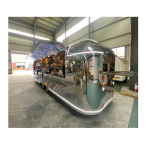 Hanyi 2025 Nwe Design Food Trailers Móvil Totalmente Equipado Venta al por mayor Camiones de comida usados con CE DOT - Product Image 1