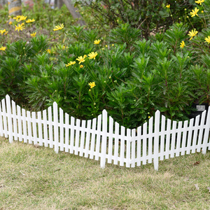 4 Pièces de Clôture Décorative en Gazon Miniature, Clôture en <span class=keywords><strong>Plastique</strong></span> Durable de Petite Taille, Clôture de Jardin Extérieure Facile à Assembler - Product Image 2