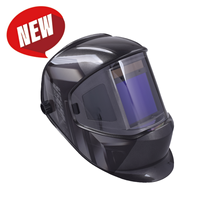 Casque de soudage TIG MIG à visière panoramique pleine face en nylon PA, couleur vraie, pour soudeur professionnel