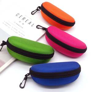 Étui à lunettes de soleil sport en EVA rigide avec fermeture éclair, grand format, portable, personnalisé avec logo, pour homme et femme - Product Image 1