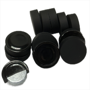 Disco redondo de alta calidad personalizado N52 potentes imanes recubiertos de goma negra impermeables de neodimio Ndfeb - Product Image 2