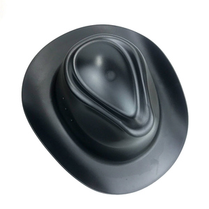 قبعة متينة من مادة ABS HDPE العصرية للرجال والنساء من طراز ANT5 ، قبعة سوداء صلبة من 6 نقاط للتعليق على طراز رعاة البقر
