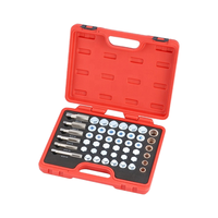 Juego de 114 piezas para reparación de roscas de cárter de aceite, herramienta para tapón de drenaje de caja de cambios, arandelas de cobre, estuche rígido para AC Schnitzer X6, 12 meses de garantía