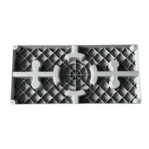 Base <span class=keywords><strong>de</strong></span> Montaje en Suelo para <span class=keywords><strong>Equipos</strong></span> HVAC YOD <span class=keywords><strong>de</strong></span> 38*18*3 Pulgadas, Mini Split Antivibración, Placa <span class=keywords><strong>de</strong></span> Plástico para Desviar Agua del Condensador del <span class=keywords><strong>Aire</strong></span> <span class=keywords><strong>Acondicionado</strong></span> - Product Image 5