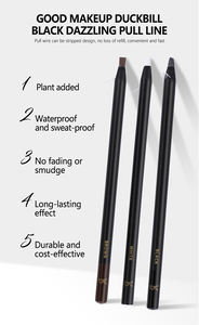 Stylo à sourcils naturel 2 en 1 stylo à sourcils naturel OEM ODM crayon à sourcils étanche pour lèvres sourcils - Product Image 6