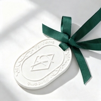 FinRu personnalisé conçu diffuseur de voiture arôme pierre en céramique cadeau fait à la main suspendu intérieur parfumé désodorisant