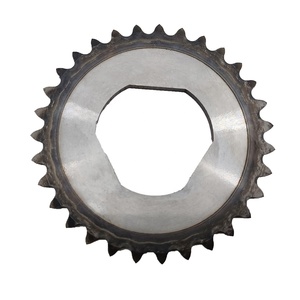 ISO Factory ASA50 alta freqüência Metal aço personalizado furo corrente roda dentada com dentes endurecidos - Product Image 6