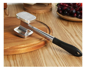 Aluminum <b>Meat</b> <b>Tenderizer</b> <b>Meat</b> Hammer Double Side for Kitchen Use - Product Image 1