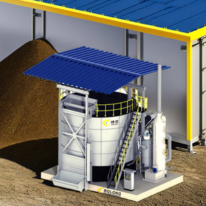 Hayvan gübresi aerobik kompost gübre bira ekipmanları - Product Image 6