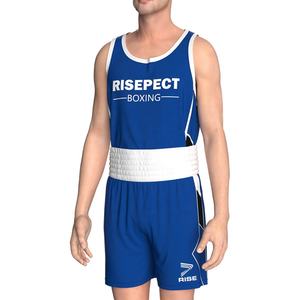 Conjuntos de Uniformes de Boxeo Duraderos RISE, Pantalones Cortos y Camisetas de Boxeo, Tela Suave como la Seda - Product Image 1