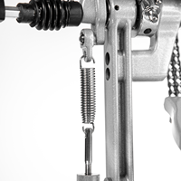 Pédale double professionnelle Galaxy Series V2, batterie en acier aux performances améliorées, sortie d'usine directe pour musiciens