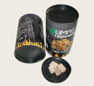 Barbacoa Camping al aire libre carbón sin humo de larga duración astillas de madera cubos de encendedor - Product Image 3