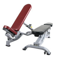 Banc de musculation professionnel en acier réglable et pliable pour haltères, rack de rangement pour haltères, entraînement à domicile, exercices inclinés et planches