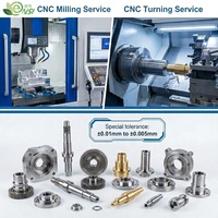 Pièces usinées CNC de haute précision sur mesure, fraisage, tournage, alliage d'aluminium, acier inoxydable, OEM, ODM, prototype pour l'électronique