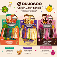 Barre de granola blanche croustillante aux flocons d'avoine et aux noix, collation céréalière, marque privée OEM, petit-déjeuner sain et énergétique, vente en gros