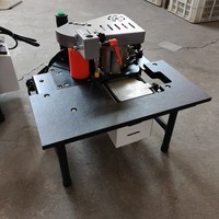 Mini machine à chantourner automatique et manuelle pour le travail du bois, portable, pour chants droits et courbes, pour meubles, PVC, contreplaqué
