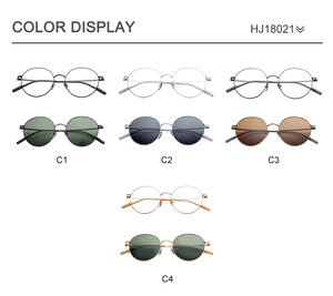 Retro Sang Trọng Vòng Nửa Titan Kính Khung Cho Nam Giới Phụ Nữ Cổ Điển Khung Quang Học Biểu Tượng Tùy Chỉnh - Product Image 2