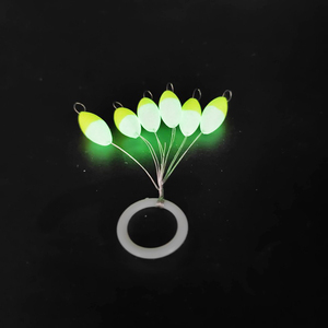 Flotteurs de pêche lumineux en forme d'olive en mousse EPS, sept étoiles - Product Image 6