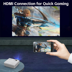 Mayorista SUNYS <span class=keywords><strong>Mini</strong></span> Proyector Inteligente Portátil L18T LCD 1080P Película <span class=keywords><strong>Bluetooth</strong></span> Con Control Remoto High Lumens Home Cinema - Product Image 3