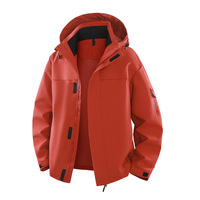Veste coupe-vent avec logo imprimé, respirante et hydrofuge, idéale pour les événements de team building et les excursions, toute nouvelle, vente en gros, export