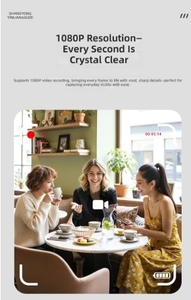 กล้องดิจิตอลขนาดเล็ก หน้าจอ 0.96 นิ้ว 1080P <span class=keywords><strong>HD</strong></span> เครื่องบันทึกวิดีโอพกพาแบบพวงกุญแจ ดีไซน์ย้อนยุค - Product Image 5