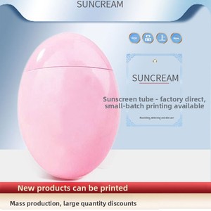 OEM/ODM Botella de Plástico de 60g para Crema de Manos con Forma de Huevo de Ganso, Botella de Muestra Pequeña con Boquilla Puntiaguda y Tapón Interno, Botella Vacía de Alta Gama para <span class=keywords><strong>Protector</strong></span> <span class=keywords><strong>Solar</strong></span> - Product Image 4