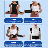 Ceinture lombaire imperméable OEM, soutien dorsal, réglable, redresseur de posture, corset pour femmes