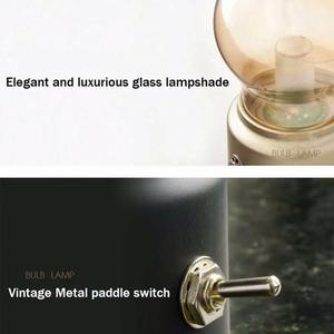 Lámpara LED, luz nocturna, retro, USB, recargable, bola de luz, luminaria, luces de escritorio, luces de mesa, lámpara decorativa portátil para mesita de noche - Product Image 6