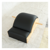 Correcteur de posture et d'étirement pour Pilates en bois massif, portable, silencieux, réglable, avec soutien lombaire, couleur de cuir personnalisable