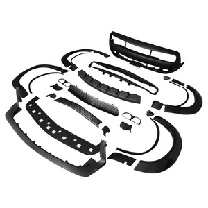 Kit d'accessoires de carrosserie automobile : Cache-pare-chocs avant avec élargisseurs d'ailes pour <span class=keywords><strong>Dodge</strong></span> <span class=keywords><strong>Challenger</strong></span> 2015 à <span class=keywords><strong>2022</strong></span>, style Demon - Product Image 6